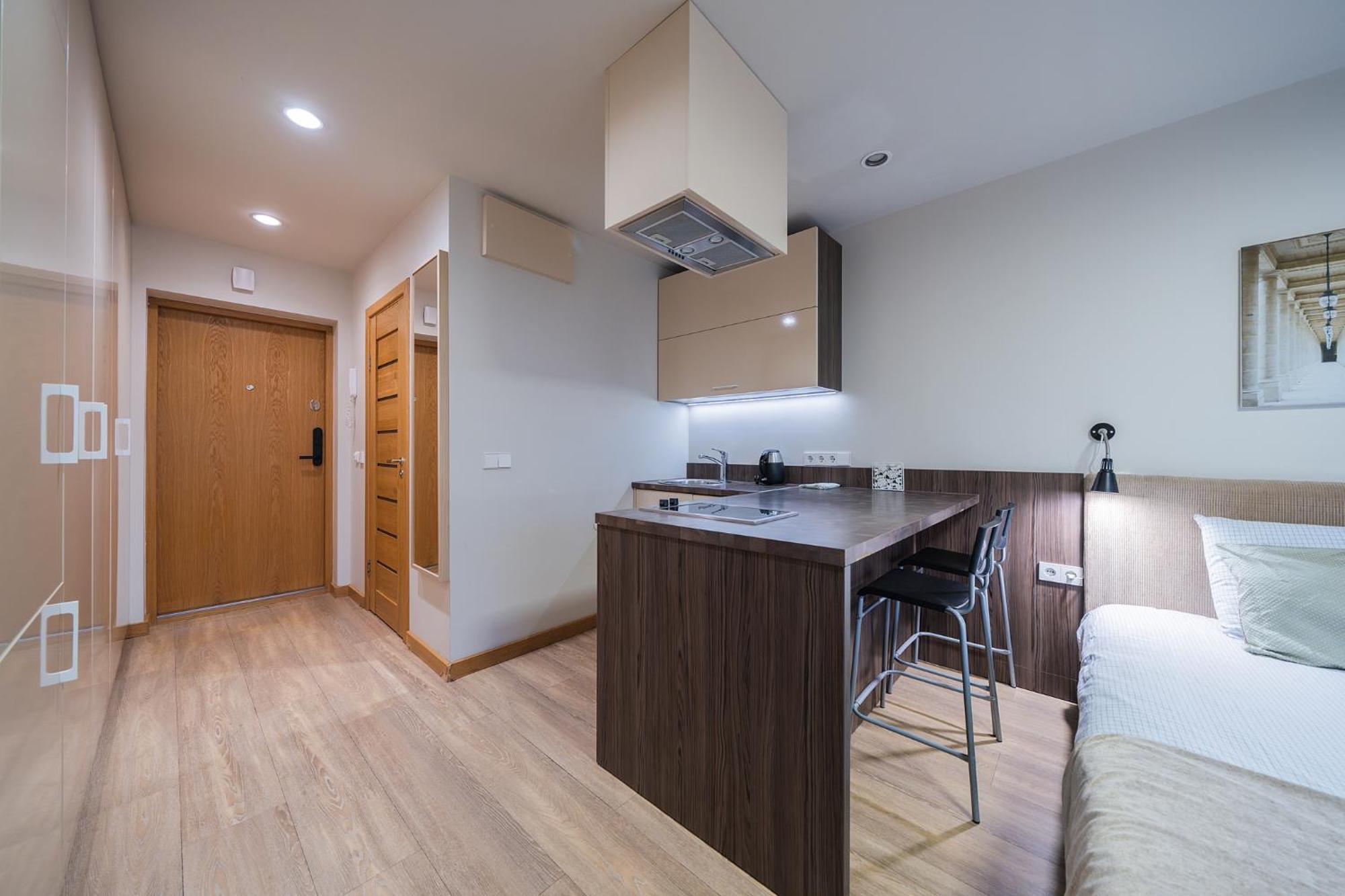 Gyneju Self Check-In Apartments VNO Pokoj fotografie